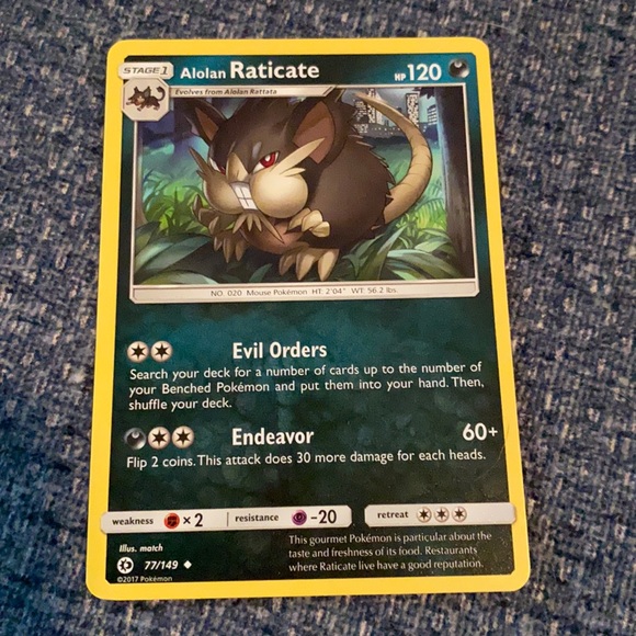alolan raticate pokemon go card 1st Edition Team Rocket Booster Pack – Pokemon Trainer Jake main image 1